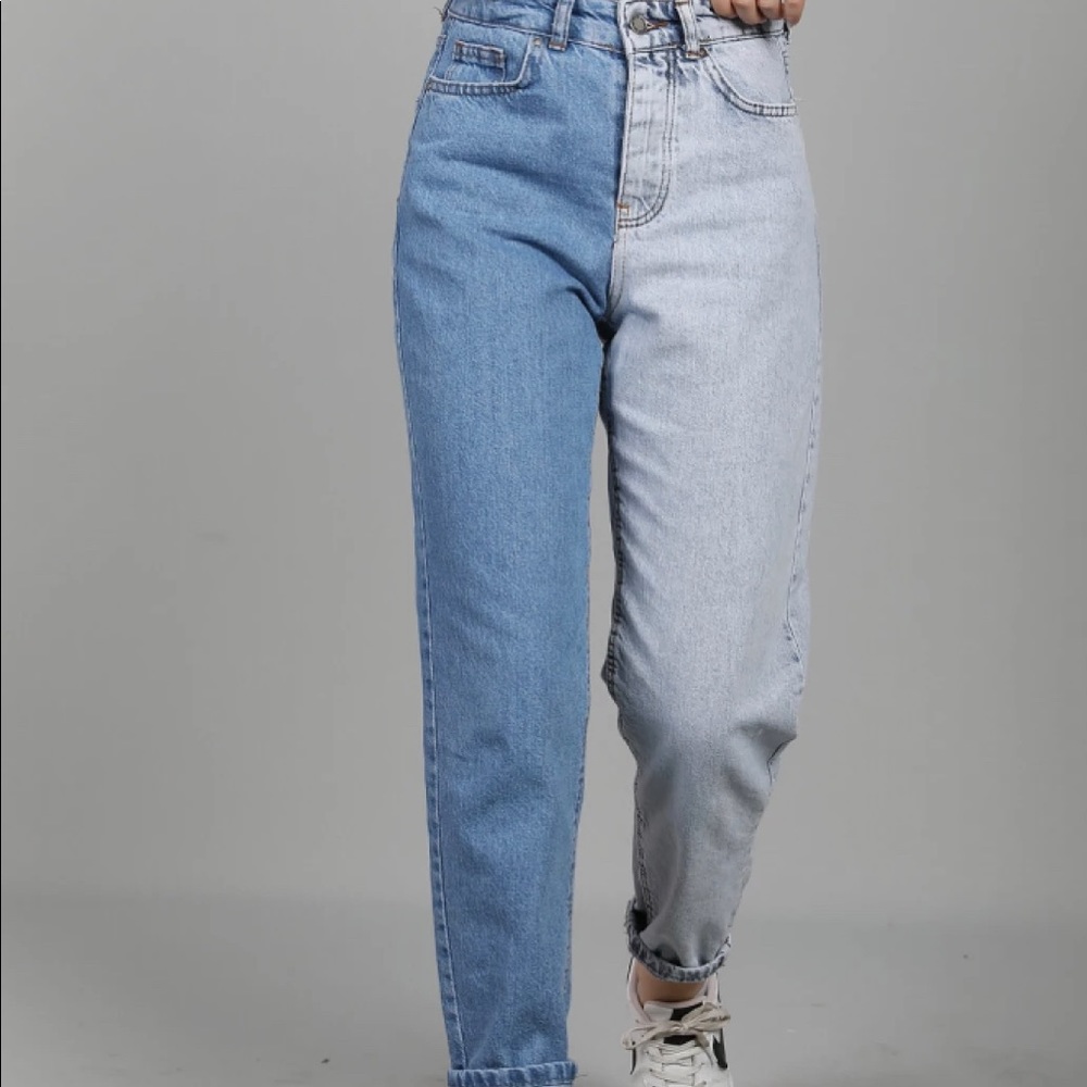 Indigo Rising double colored mom jeans